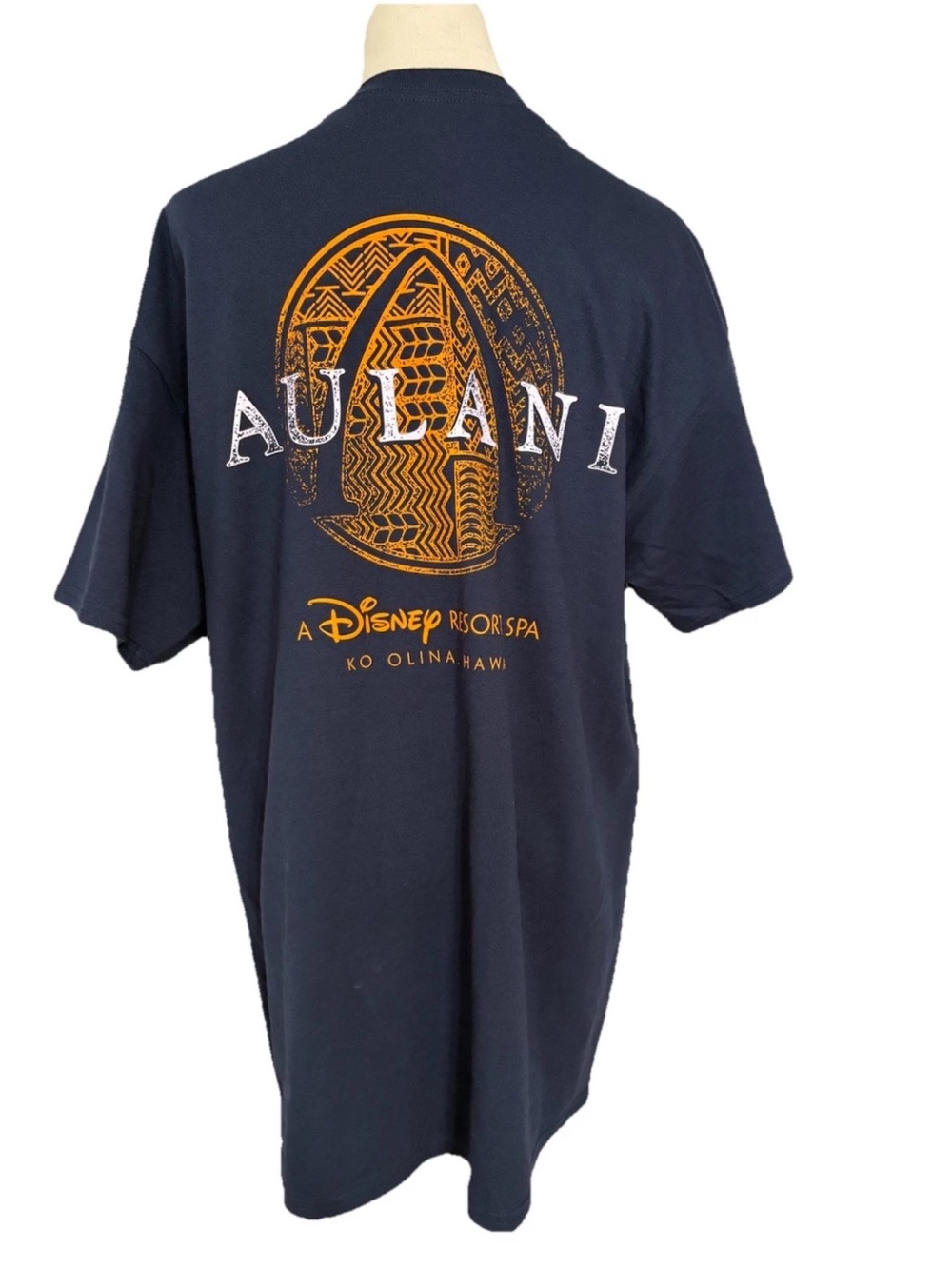Disney Aulani Resort & Spa Hawaii x-Large navy Blue Men’s T-shirt Short Sleeve